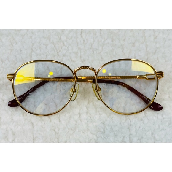 VINTAGE FRAMES • Limited Edition 18k Signature Series Round Prescription Glasses - Picture 2 of 16
